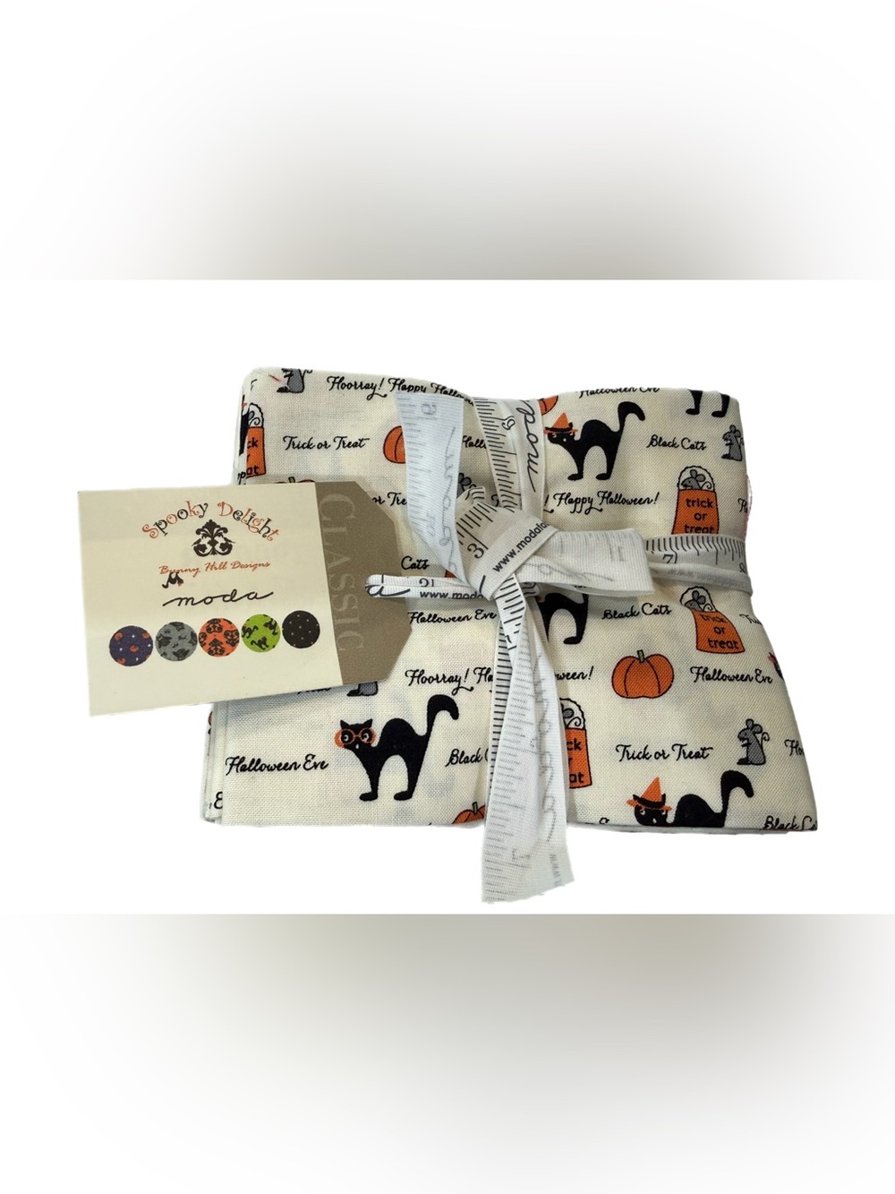 Moda Spooky Delights by Bunny Hill Designs Fat Quarter Fabric Bundle